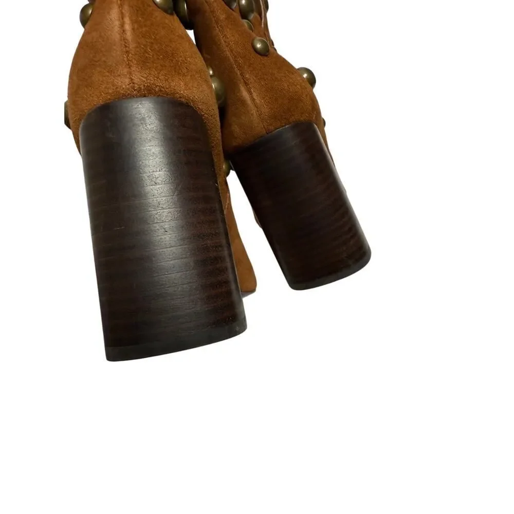 Cecelia New York Brace Stud Bootie in Cognac Sz. 8.5 - Picture 11 of 12